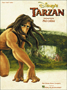 cover Tarzan piano sheet music cover